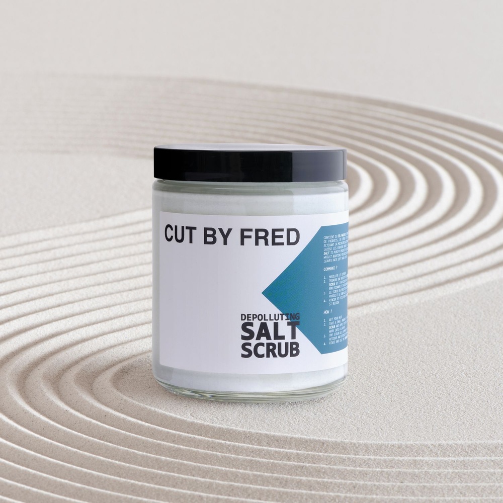 cut by fred Depolluting salt scrub Gommage