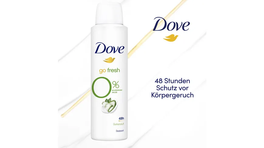Dove Deodorant-Spray go fresh Gurkenduft 150 ml