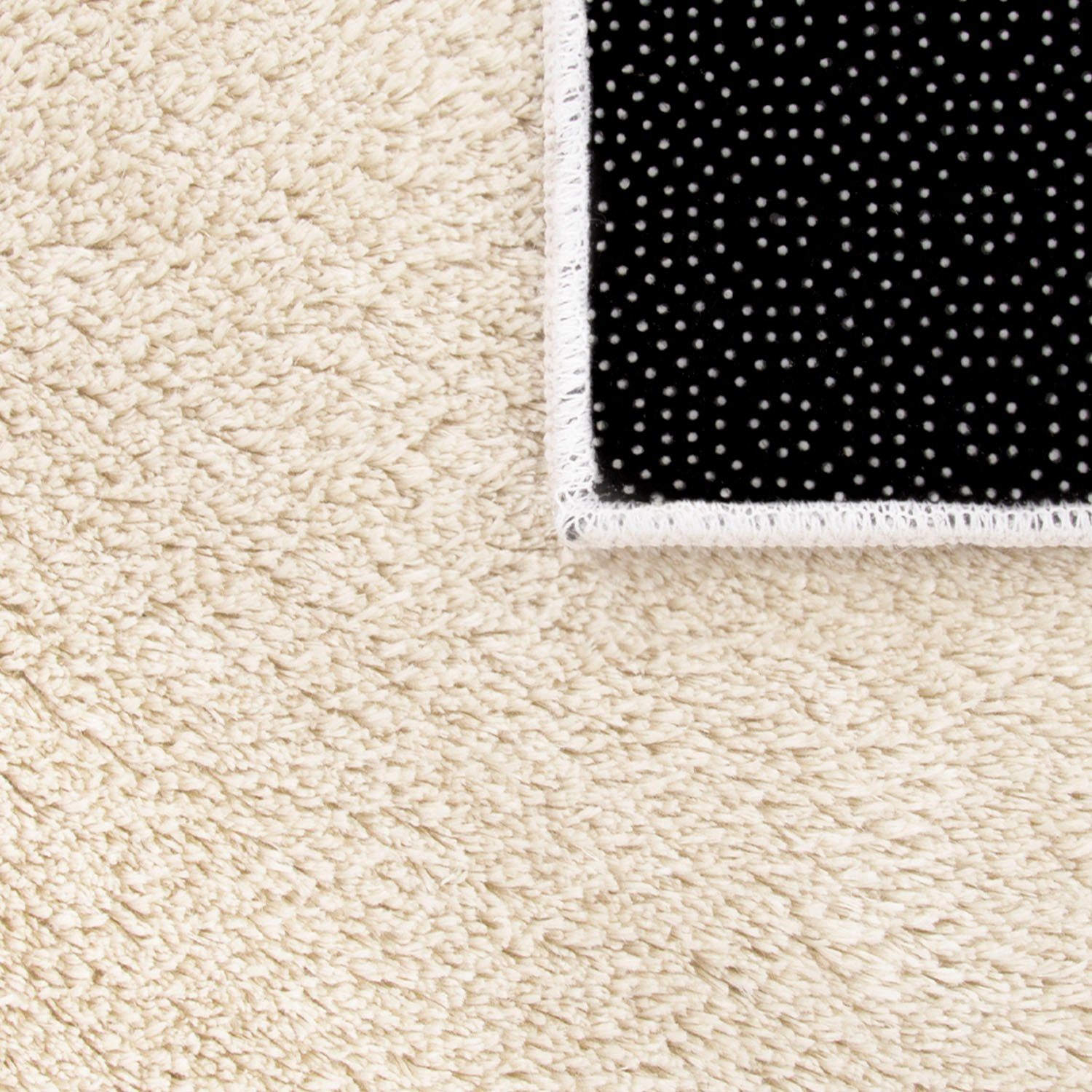 Teppich Cadiz 630, Paco Home, rechteckig, Höhe: 22 mm, Uni-Farben, besonders weich, waschbar, auch als Läufer erhältlich