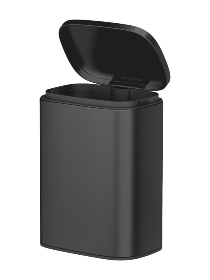 Wenko Wand-Kosmetikeimer Mod. Sare Schwarz 5 L, Wand-Kosmetikeimer Sare Schwarz 5 L in Schwarz günstig kaufen onesize