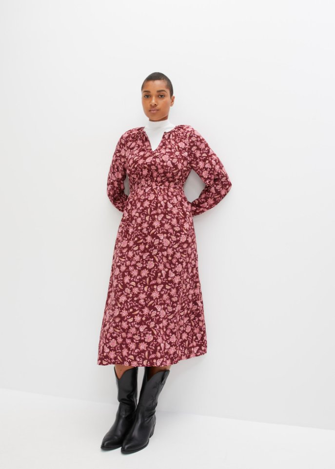 Midikleid mit Print