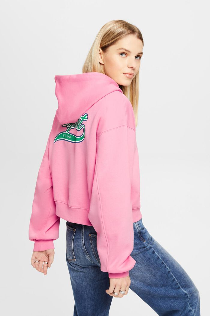 Logo-Hoodie mit Reißverschluss