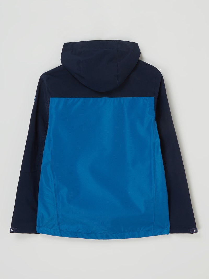 Jacke mit Kapuze - wasserabweisend in marineblau