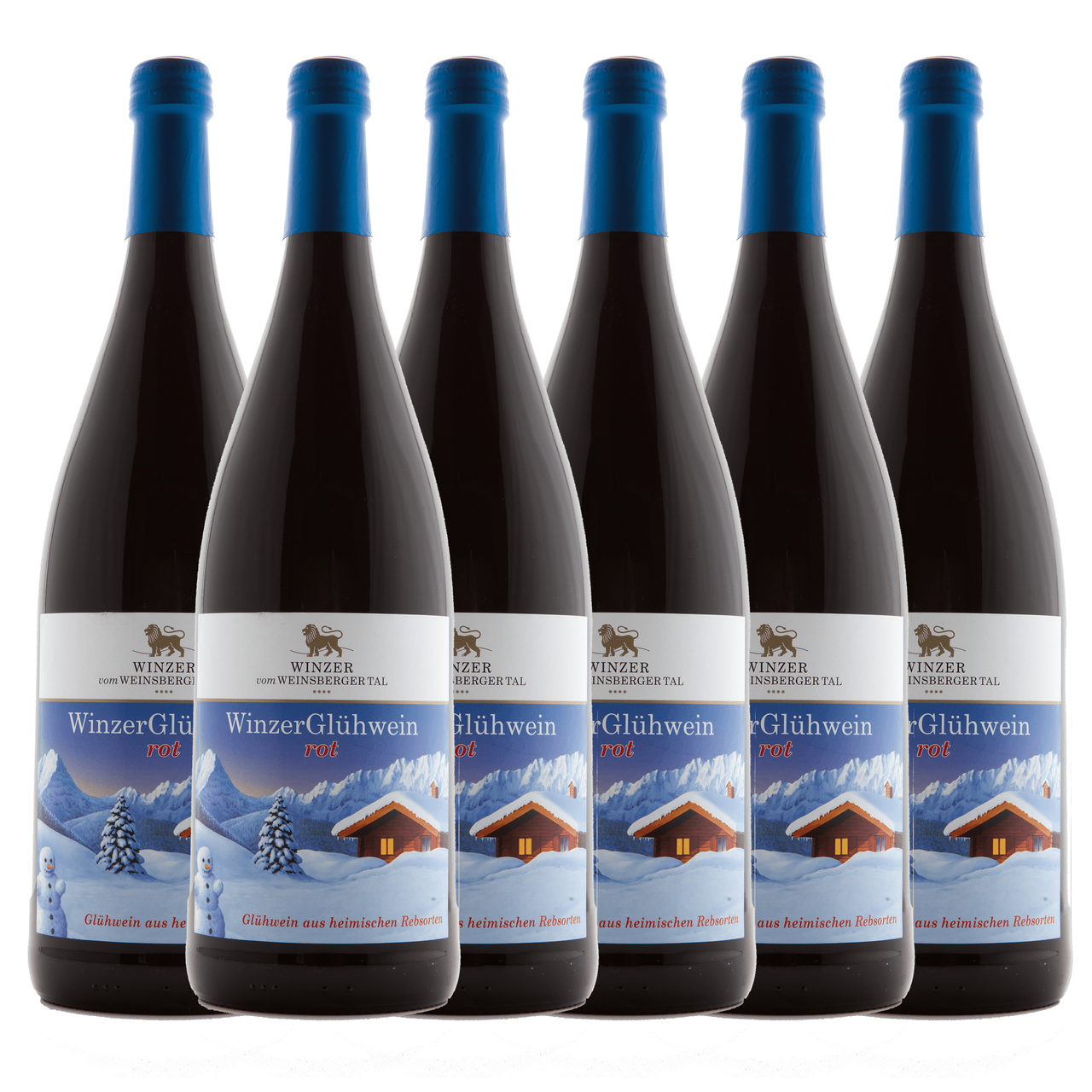 Württembergische WZG Winzer vom Weinsberger Tal Winzerglühwein Rot 1,0 L 6er Karton
