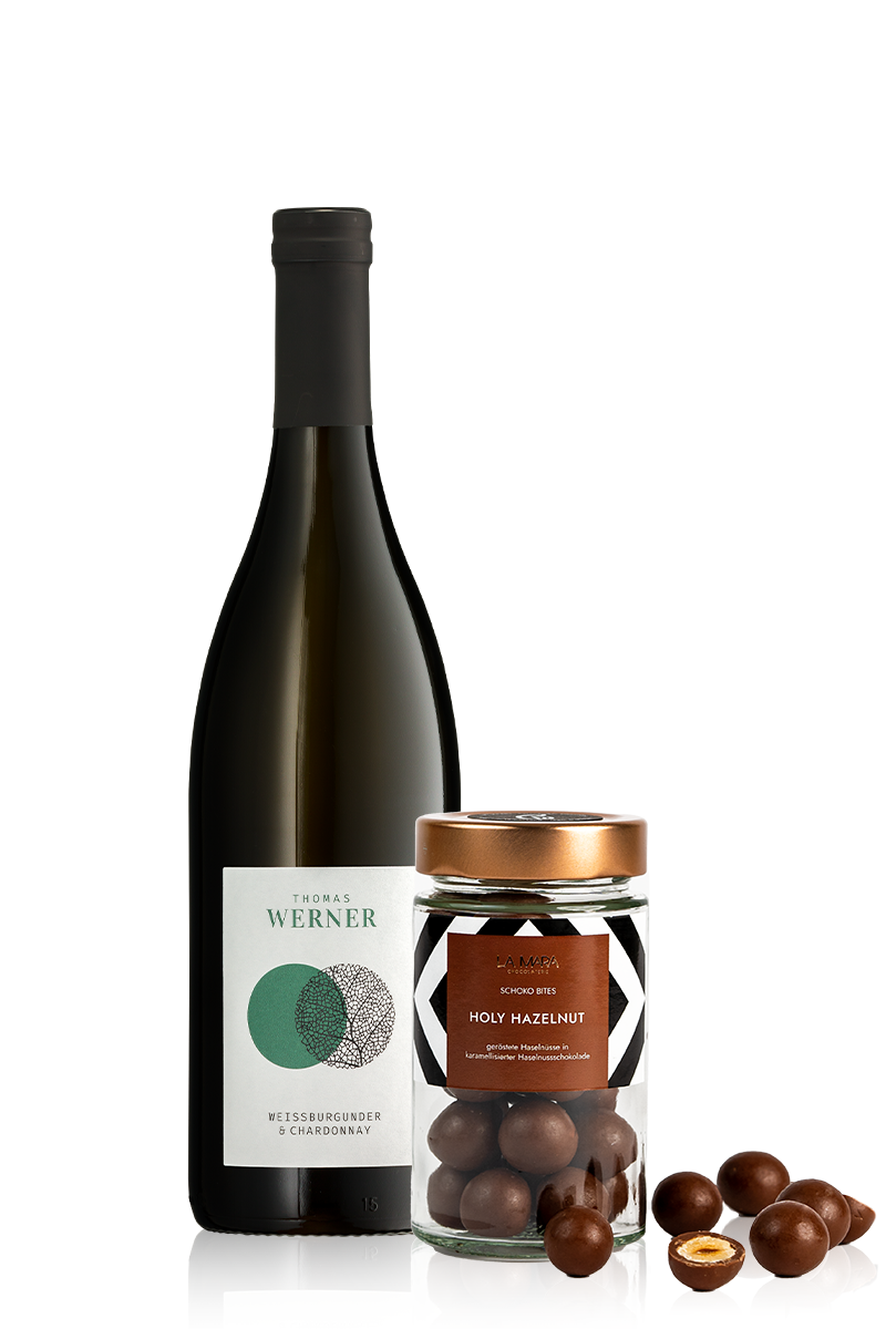 Schoko und Vino: Hazelnut La Mara Chocolaterie