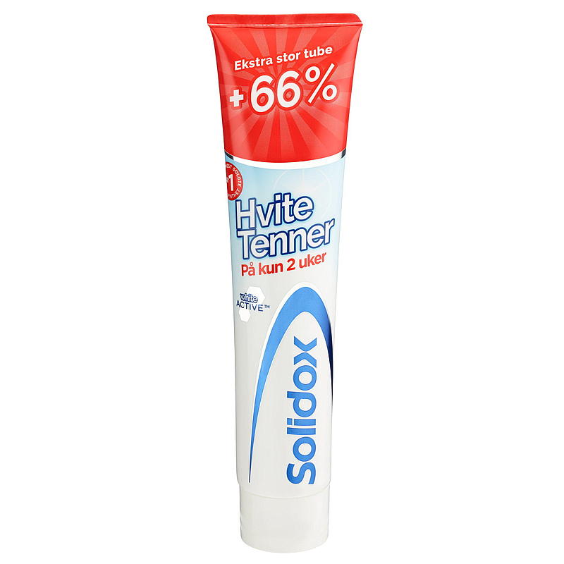 Solidox Tannkrem 125 ml Solidox Hvite tenner