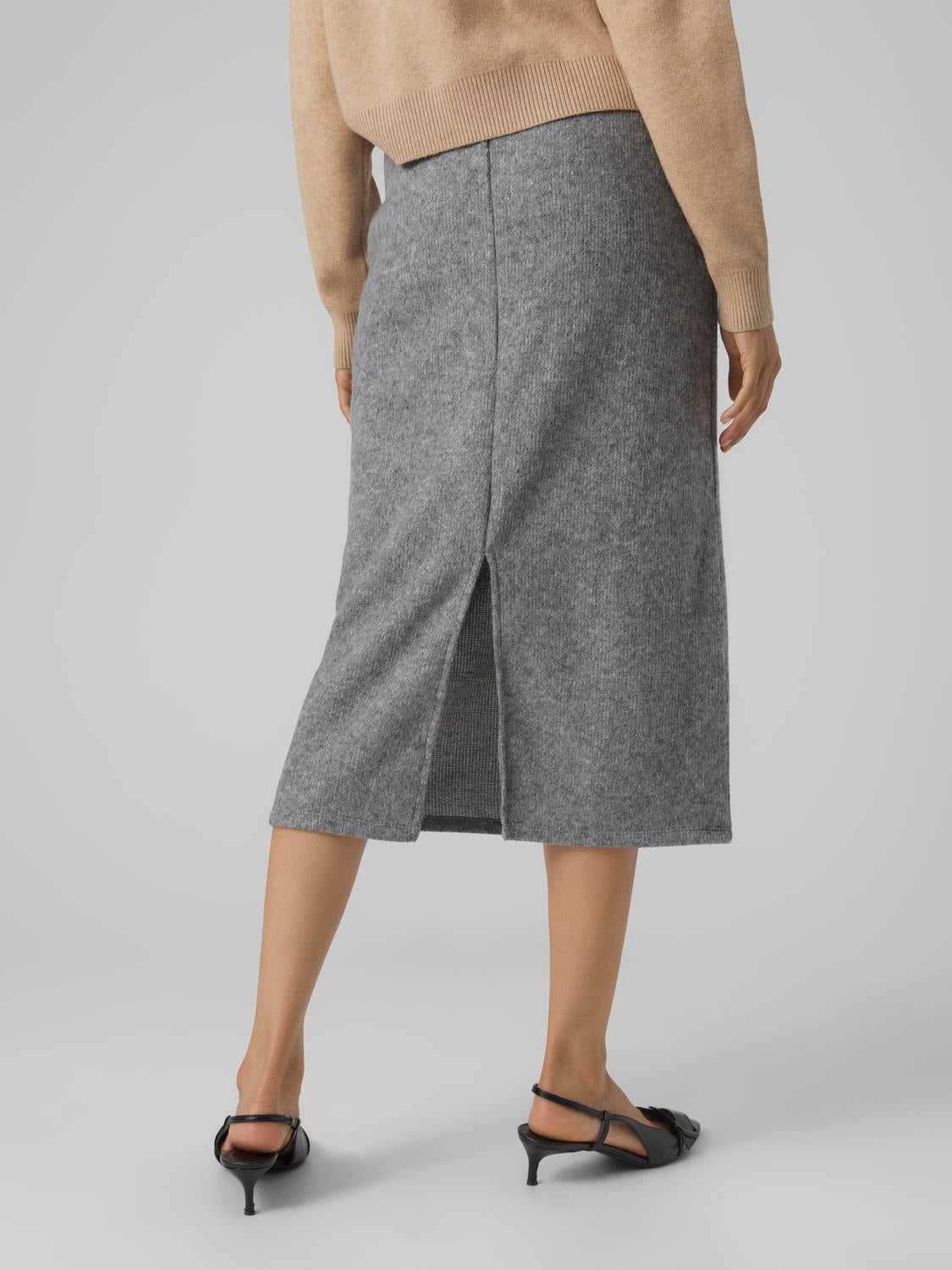 VMBLIS Hohe Taille Midirock