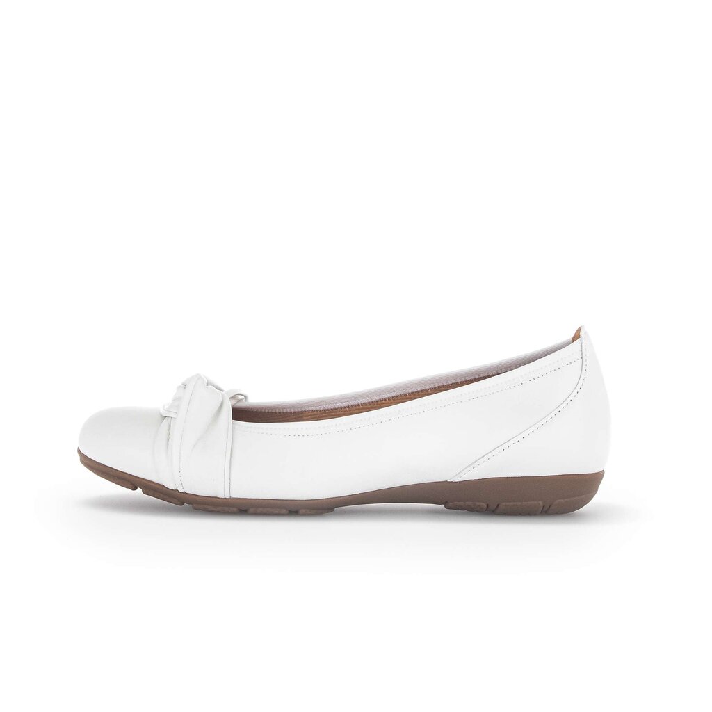 Gabor fashion Sportliche Ballerina weiß
