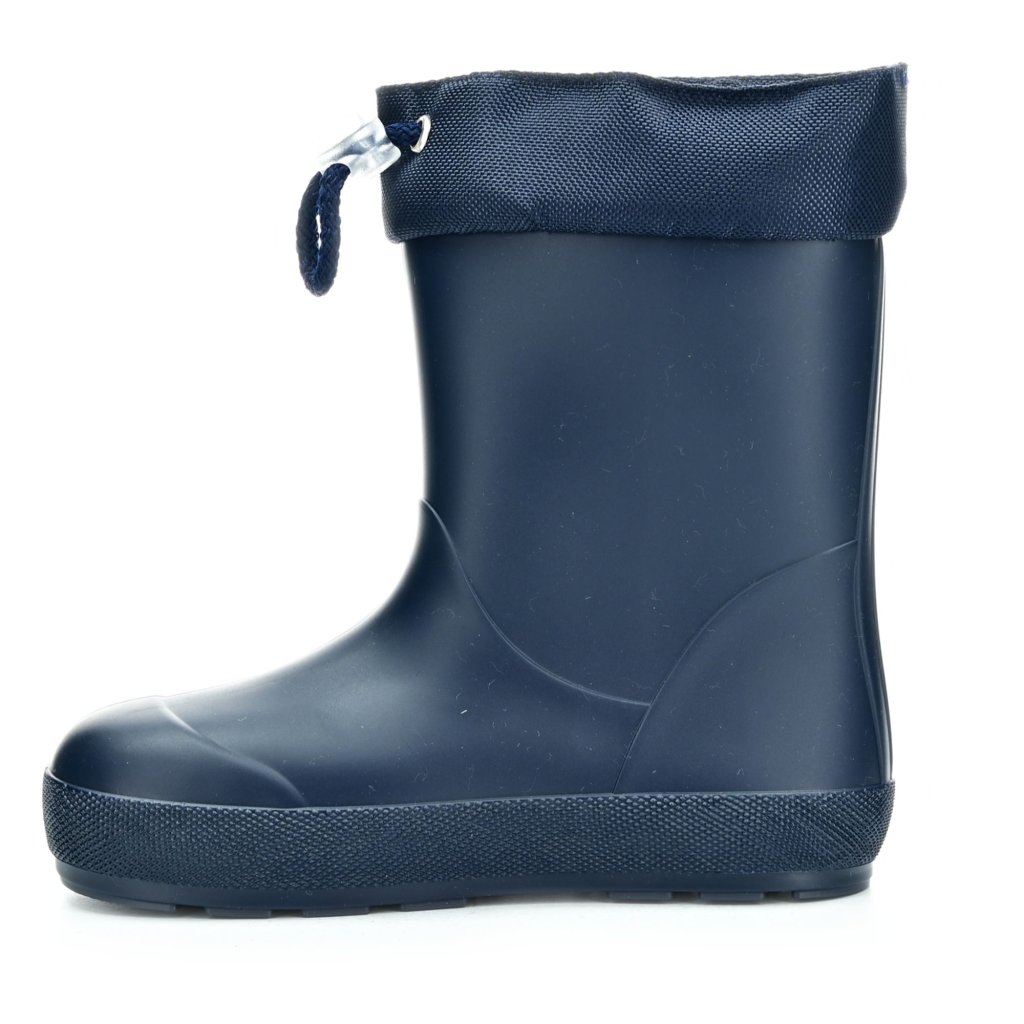 Igor Yogi Borreguito Cuello Marino/Navy gefütterte Barfußgummistiefel
