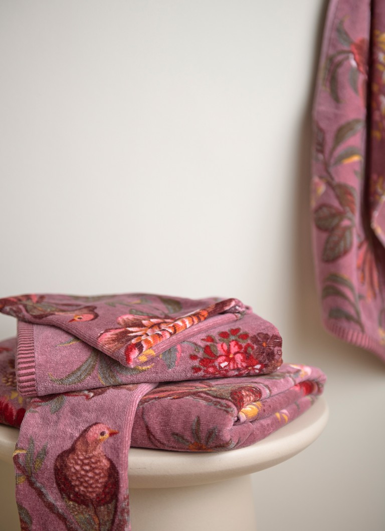 Prosop de baie Pip Studio, culoare mov, 55 x 100 cm