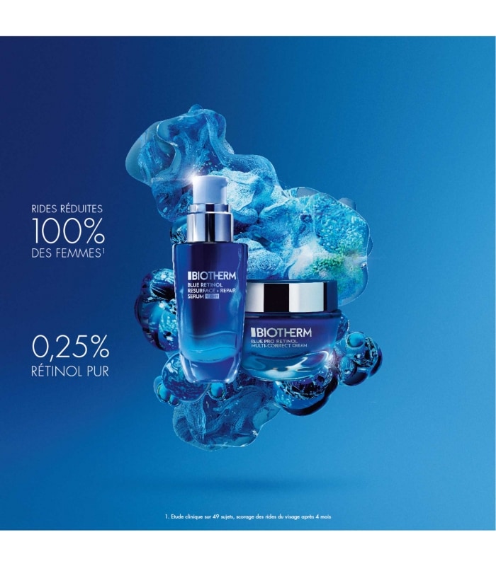 BIOTHERM-BLUE RETINOL NIGHT SERUM-Sérum anti-âge au rétinol