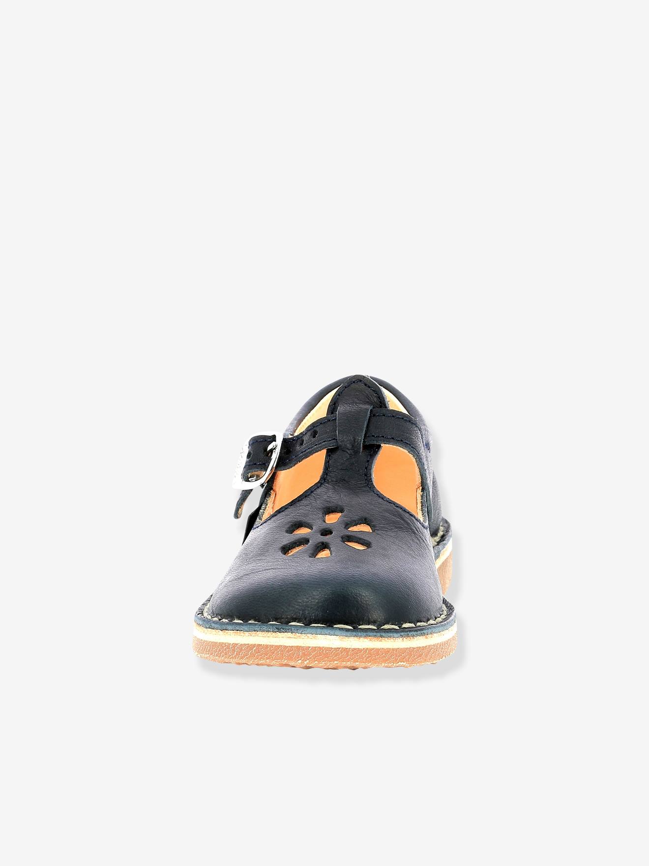 Sandales cuir tannage végétal Dingo 2 ASTER® marine