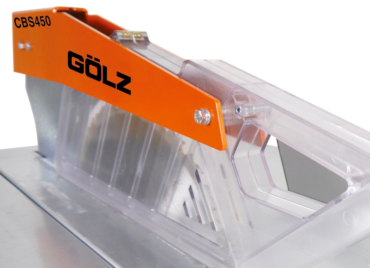 Gölz CBS400E-230 CBS400E Építőipari fűrész 230V 130 mm