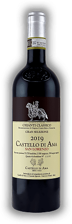 Castello Di Ama, San Lorenzo, Chianti Classico Gran Selezione DOCG, 2019, Toscana  Castello Di Ama, San Lorenzo, Chianti Classico Gran Selezione DOCG, 2019, Toscana   Jahrgang 2019 - 0,75	 Liter - Vol 13,5%
