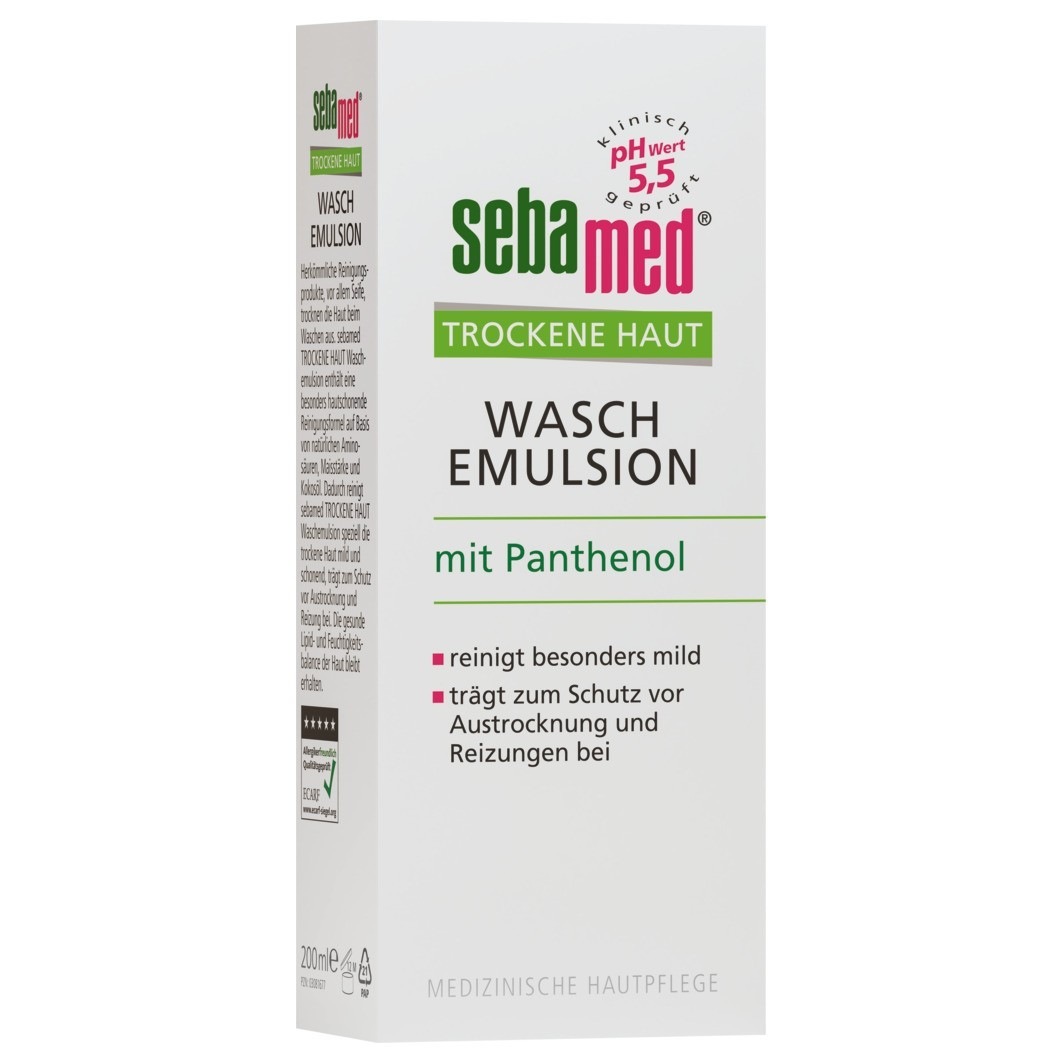 Trockene Haut Wasch Emulsion