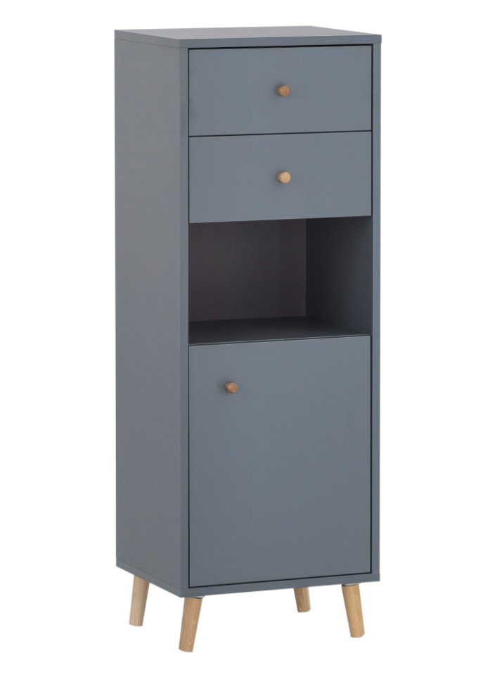 Badezimmer Schrank schmal