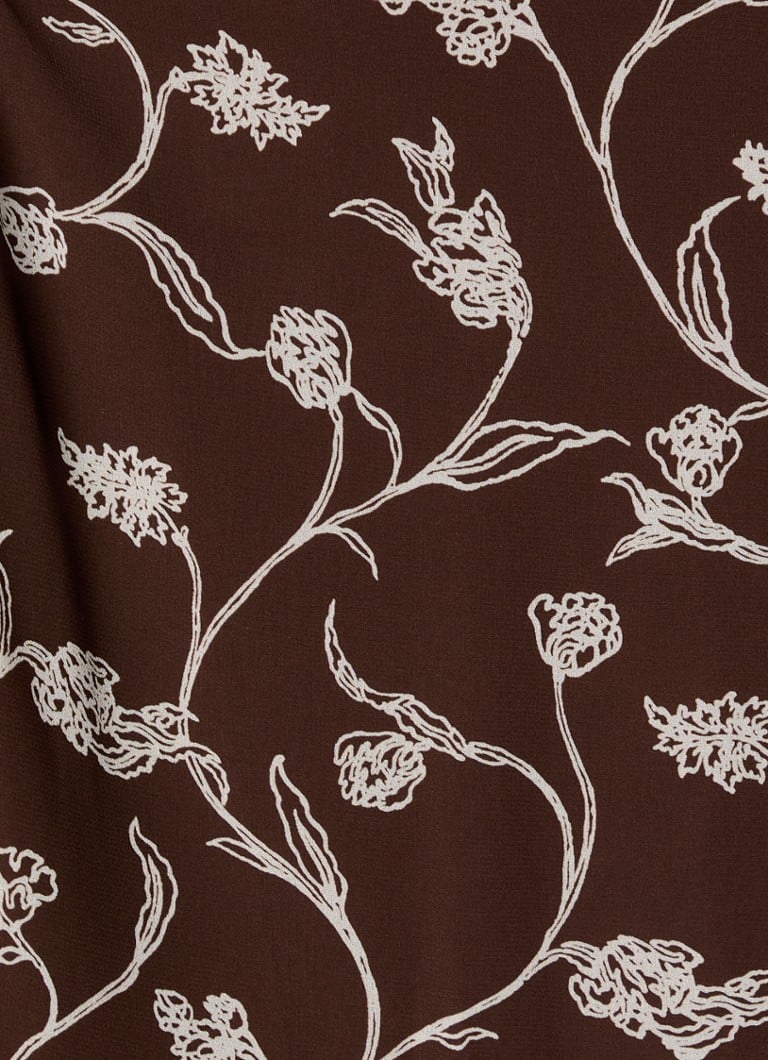 Bluză cu imprimeu floral și rochie midi de Dr. Luciana la LKBennett