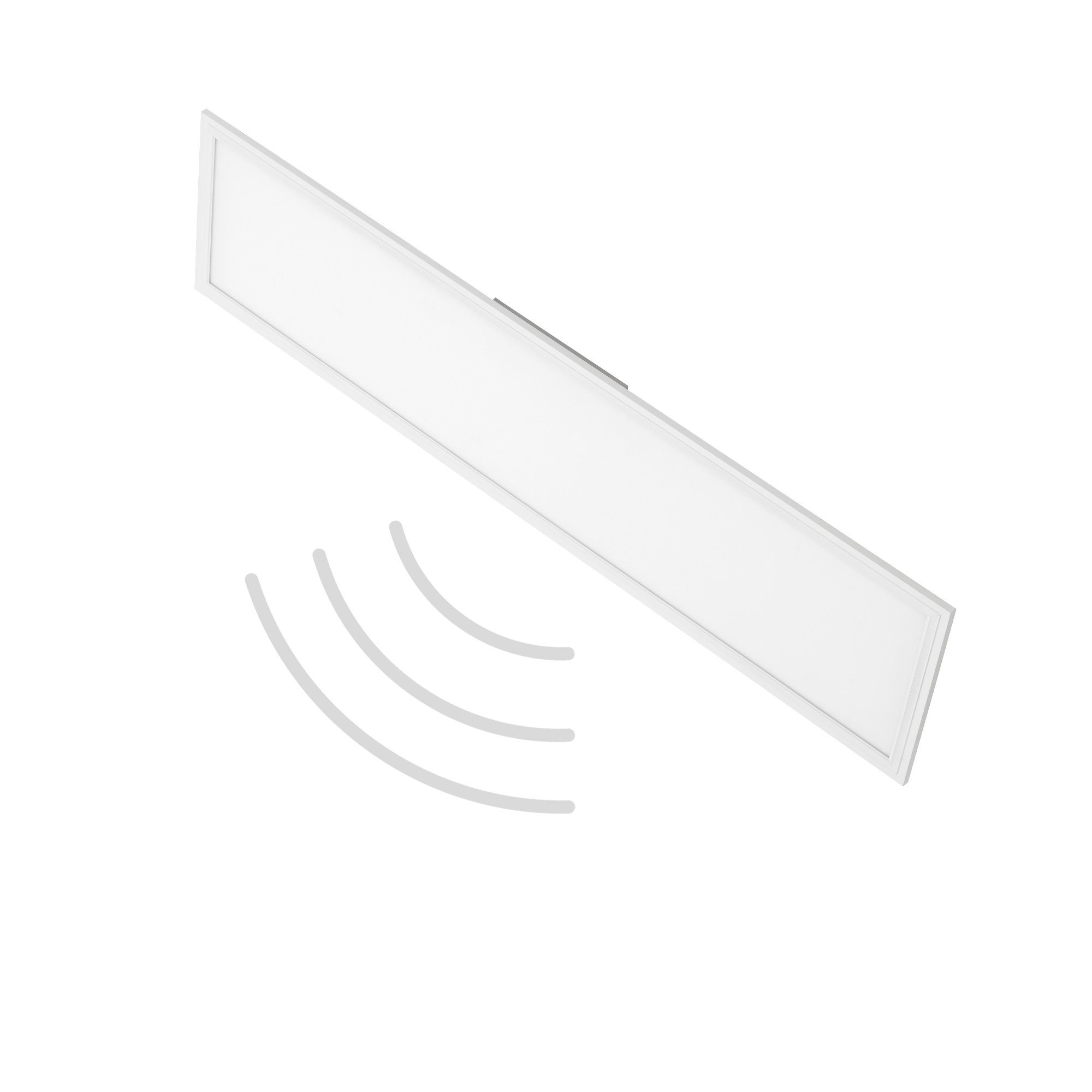 Telefunken LED Panel 308906TF, LED fest integriert, Neutralweiß, 4000K, Deckenlampe, Deckenleuchte, mit Bewegungssensor, mit Bewegungsmelder, mit Dämmerungssensor, Empfindlichkeit einstellbar, Leuchtdauer einstellbar, Radius von Sensor einstellbar