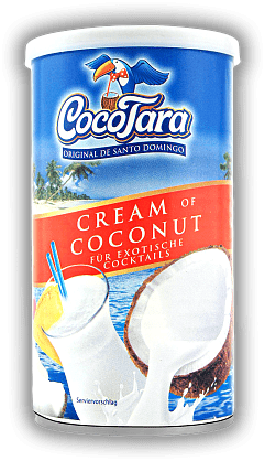 Coco Tara Cream of Coconut Coco Tara Cream of Coconut Original de Santo Domingo - sorgt für exotisches Flair. 0,33	 Liter