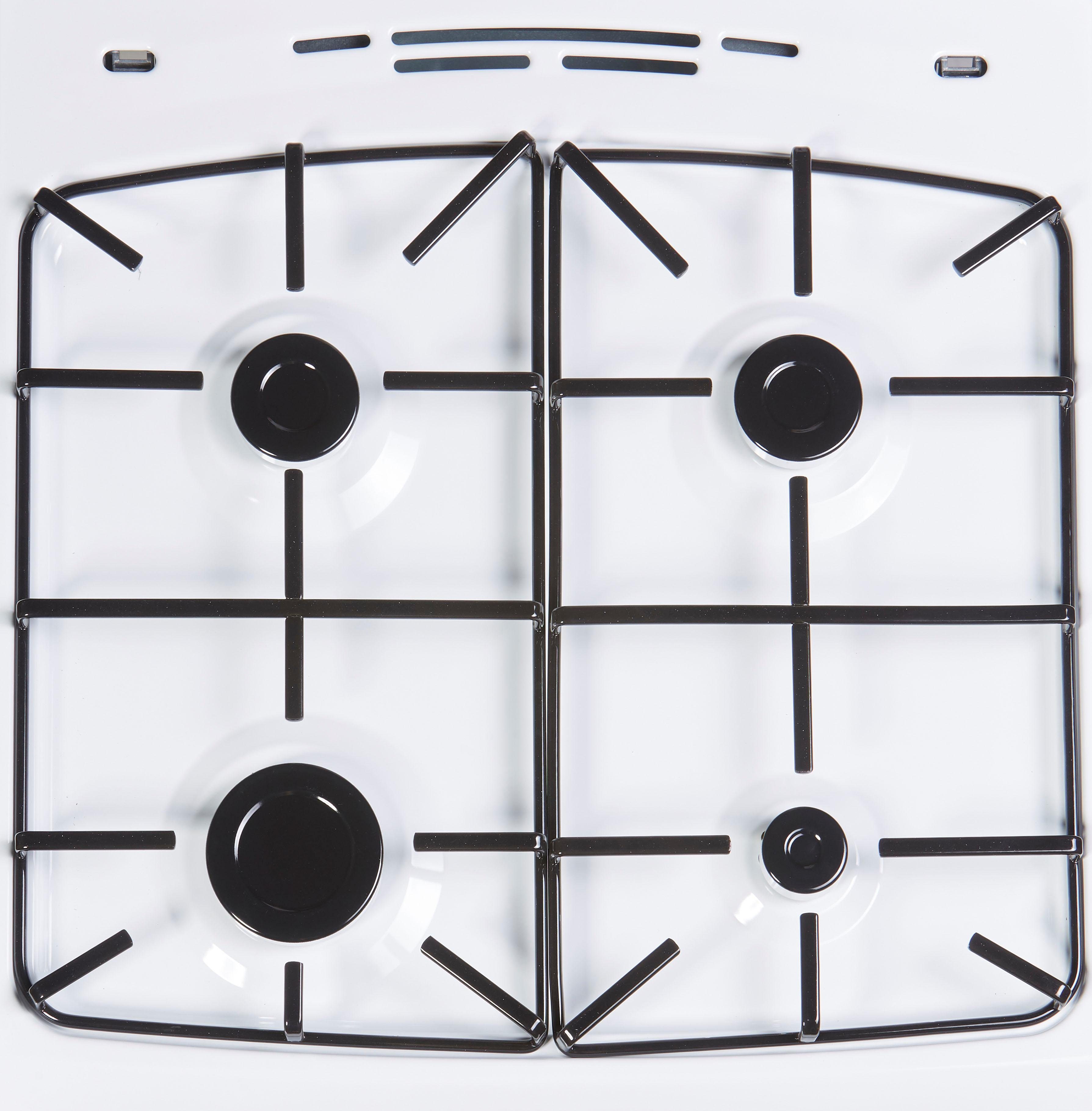Amica Gas-Standherd SHGG 910 100 W, mit Backauszug, Einhand-Funkenzündung