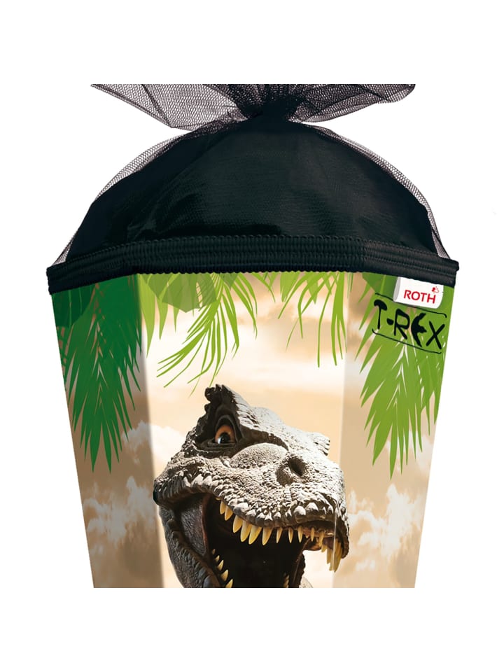 ROTH Schultüte groß Tyrannosaurus 100 cm in Grün günstig kaufen onesize