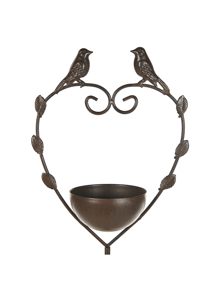 Beliani Vogelbrunnen SPARROW in Braun - (W) 20 x (H) 150 x (L) 10 cm günstig kaufen onesize