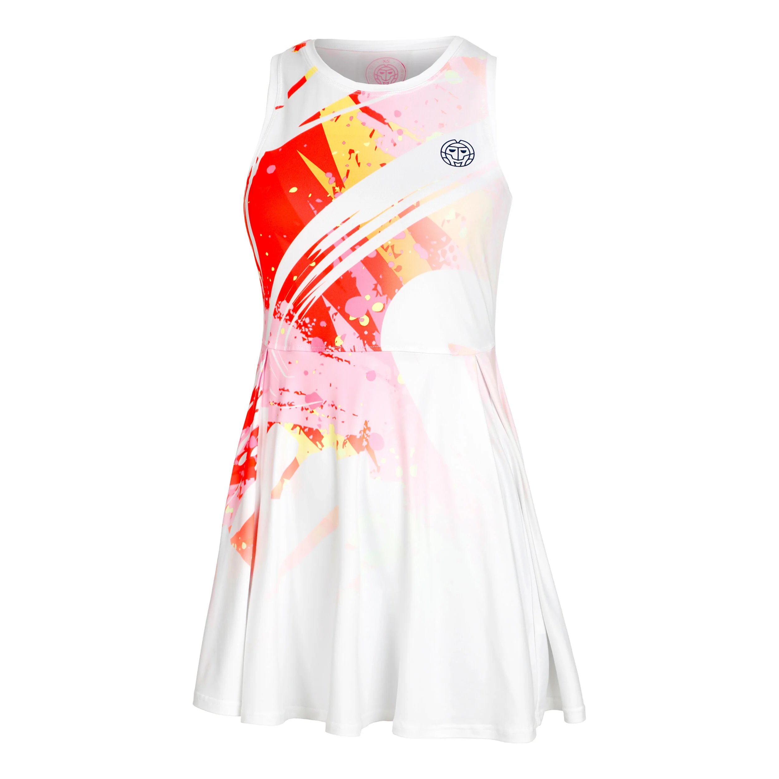 Wild Arts 2in1 Kleid Damen - Weiß, Mehrfarbig