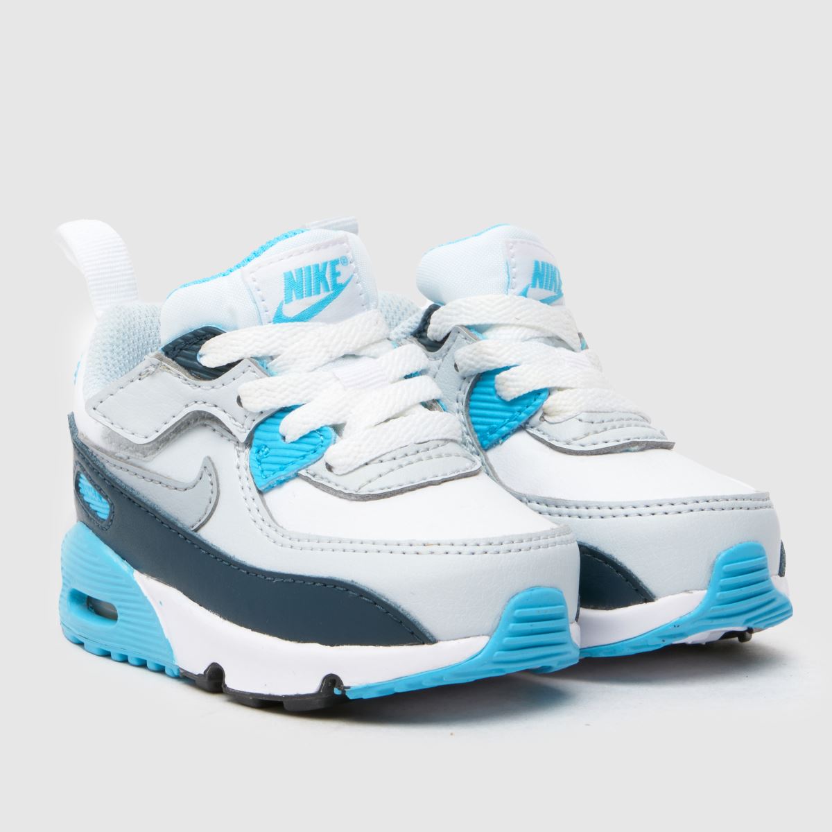 Bílé multifunkční tenisky Nike Air Max 90 pro chlapce a batolata