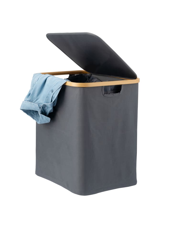 bremermann Wäschesammler 60 Liter grau günstig kaufen onesize