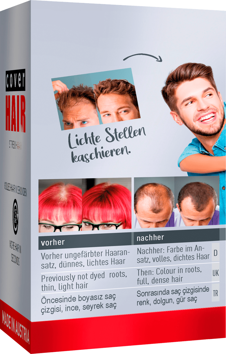 Streuhaar Haarverdichter Dunkelblond, 14 g