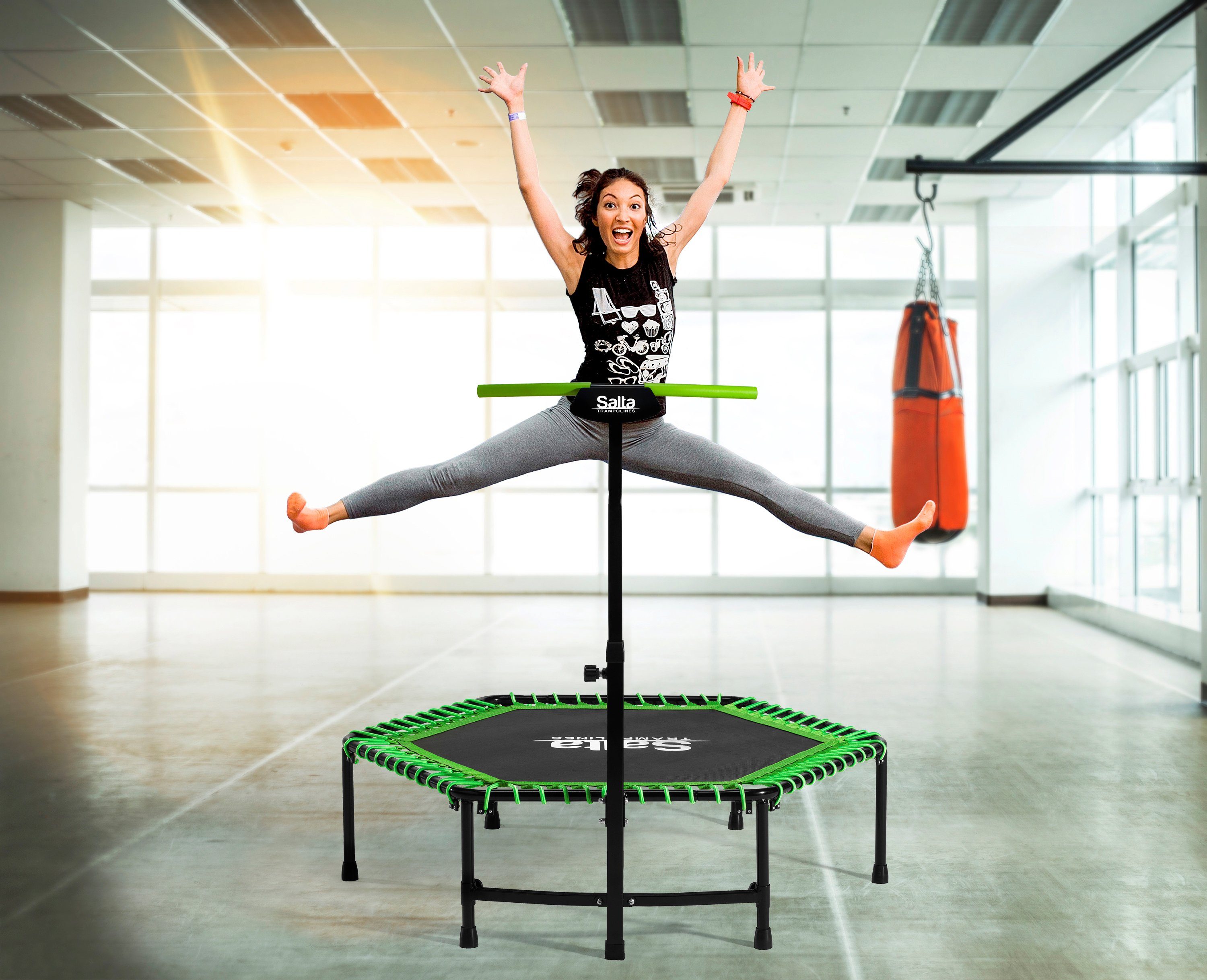 Salta Fitnesstrampolin, Ø 128 cm