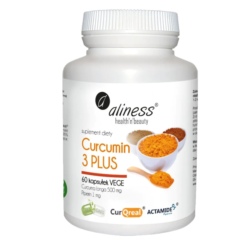 Aliness Curcumin 3 Plus kapsule s piperinom