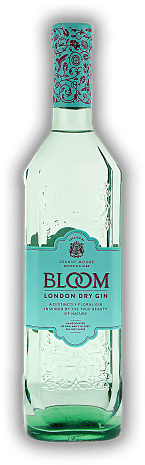 Bloom Premium London Dry Gin Greenall Bloom Premium London Dry Gin Greenall Ein herrlich floraler Gin, inspiriert durch die wahre Schönheit der Natur. 0,7	 Liter - Vol 40%