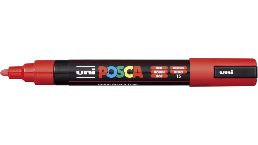 FABER-CASTELL  Marker UNI POSCA PC-5M rot rot
