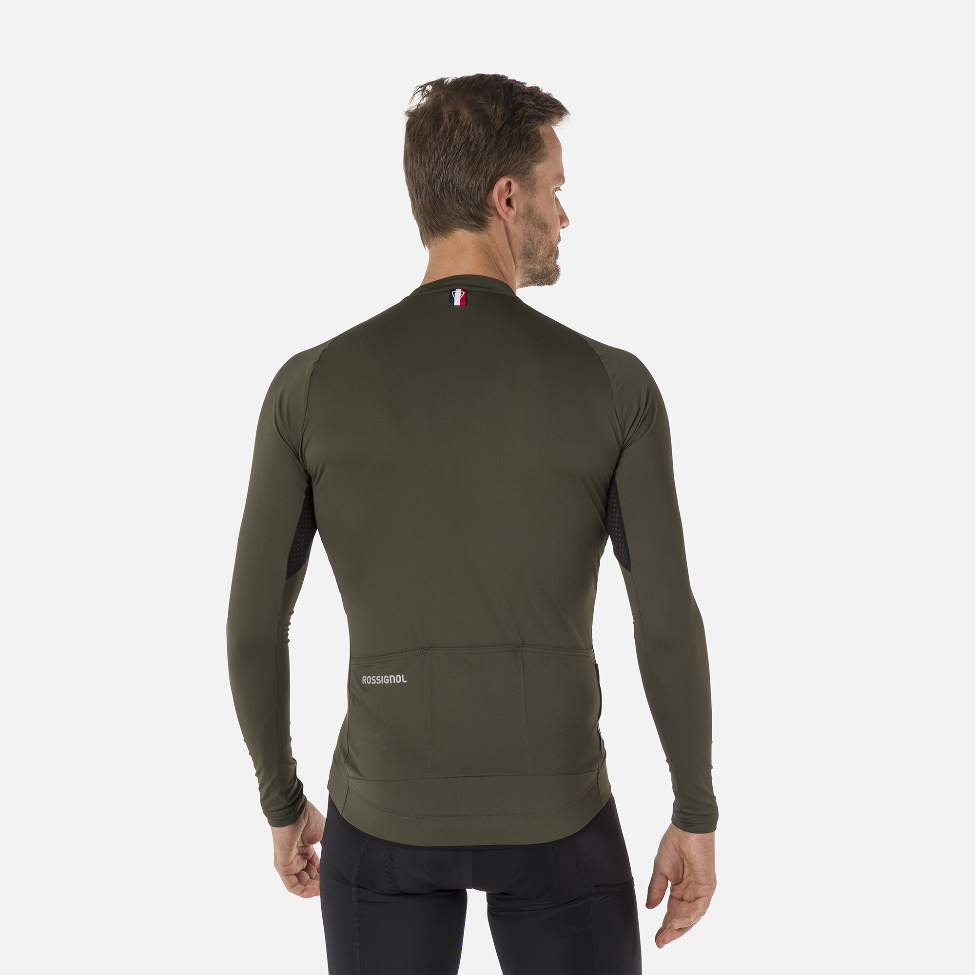 Maillot de vélo de route à manches longues pour homme