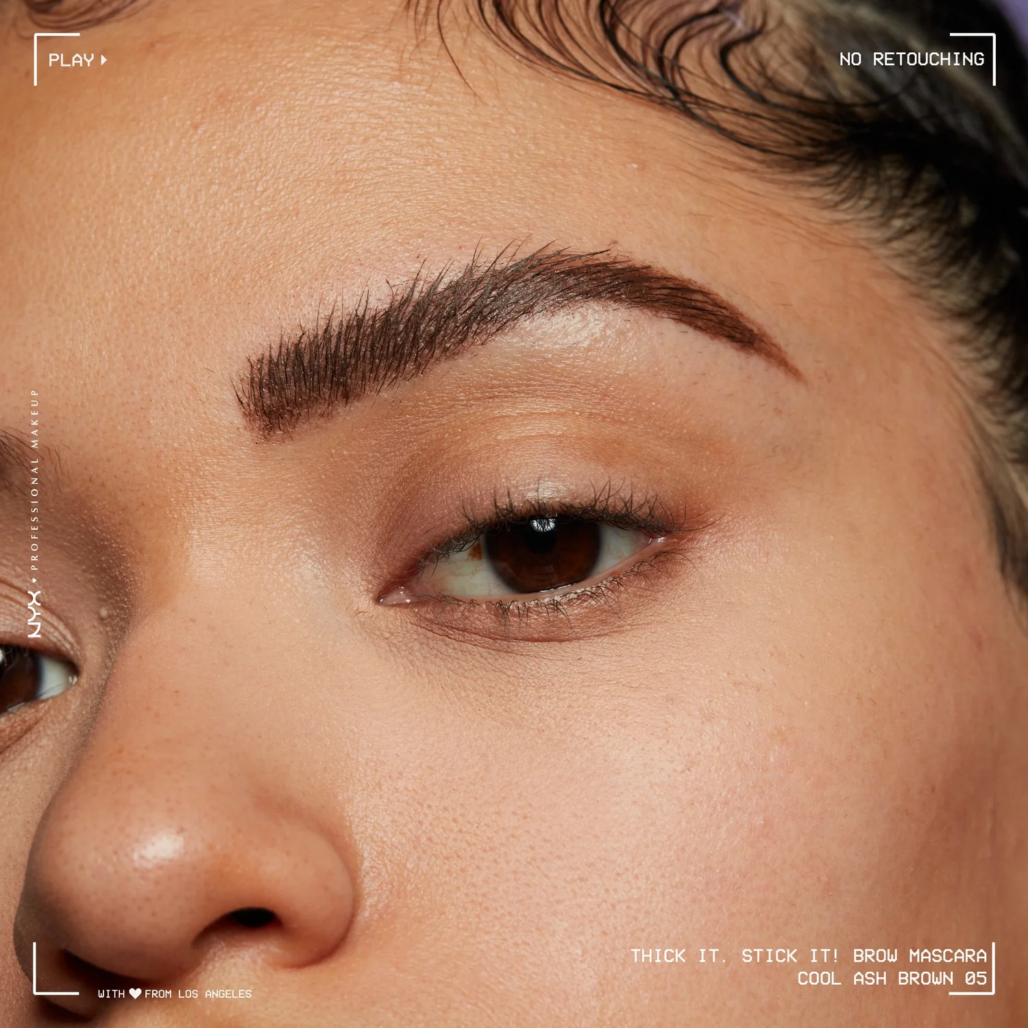 Occhi Thick it. Stick it! Thickening Brow Mascara - Gel e mascara sopracciglia