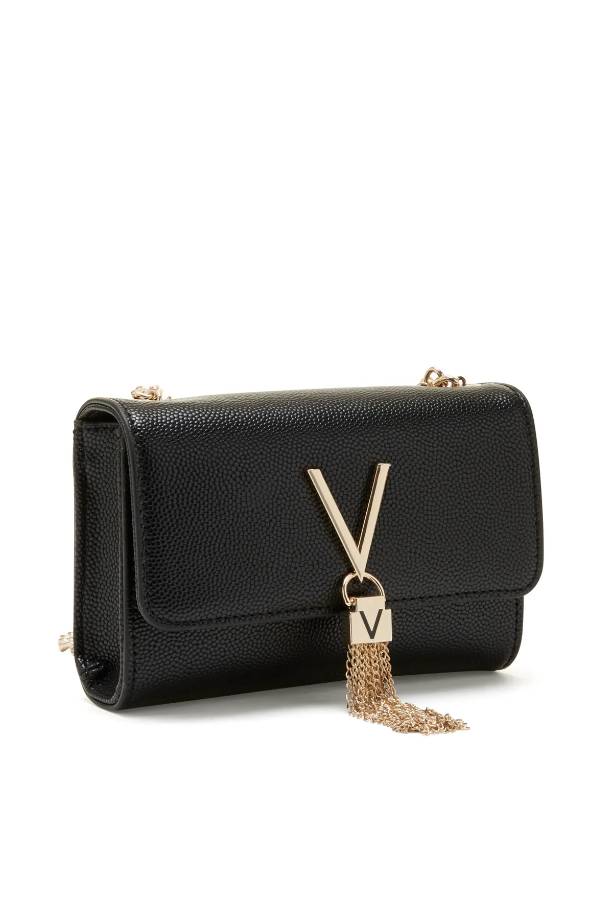 1'ASLAN  Valentino Bags Divina Damen Umhã¤ngetasche Schwarz Vbs1r403gnerogold