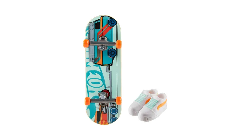 Hot Wheels Skate Fingerboard & Schuhe, Tony Hawk Skateboard, vers. Farben, 1 Stück, sortiert