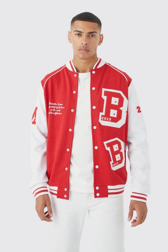 Jersey-Bomberjacke