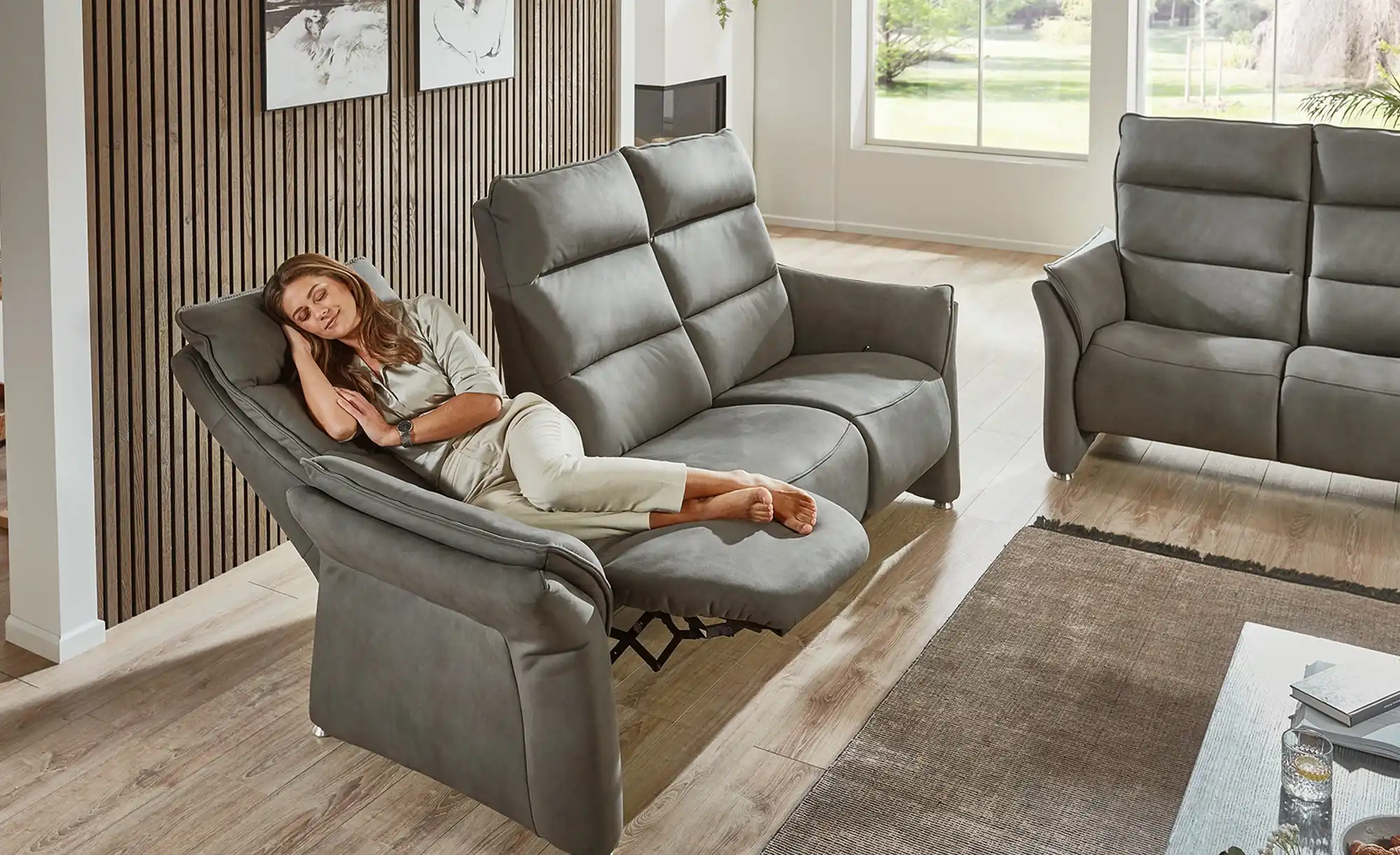 Hukla 3-Sitzer Sofa Corvina