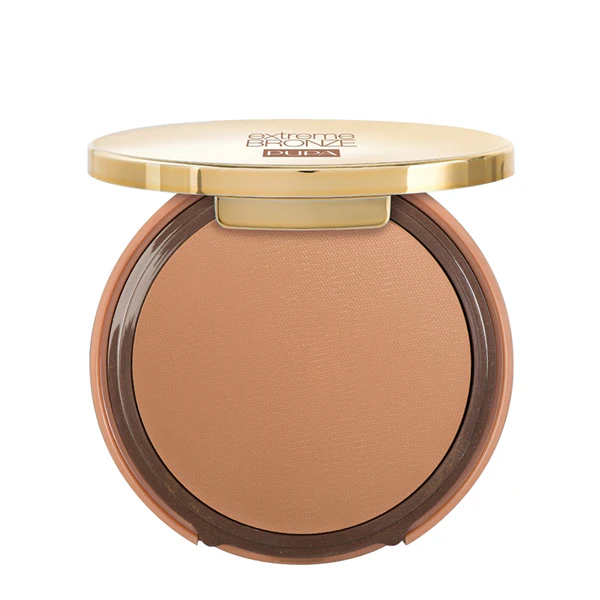 Kompaktný krémový podkladový make-up Viso Extreme Bronze SPF15 - Krémový podkladový make-up, Kompaktný podkladový make-up, Opaľovací krém na tvár