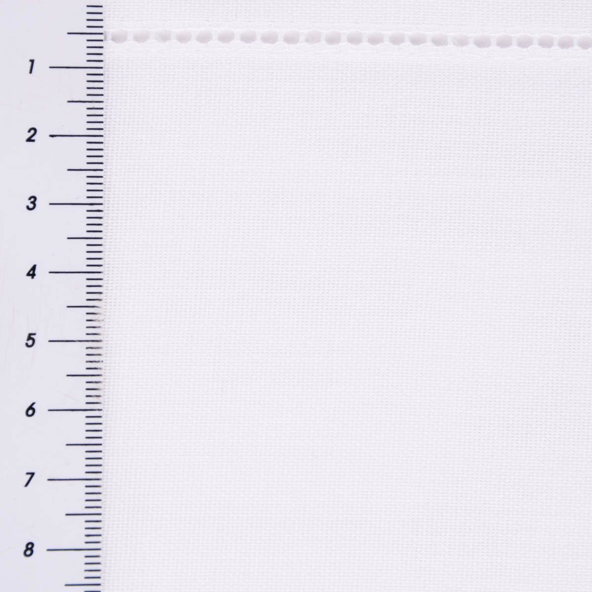 Meterware Gardinenstoff Gardinenstores Batistoptik doppeltem Abschluss und Häke, SCHÖNER LEBEN., halbtransparent, Voile