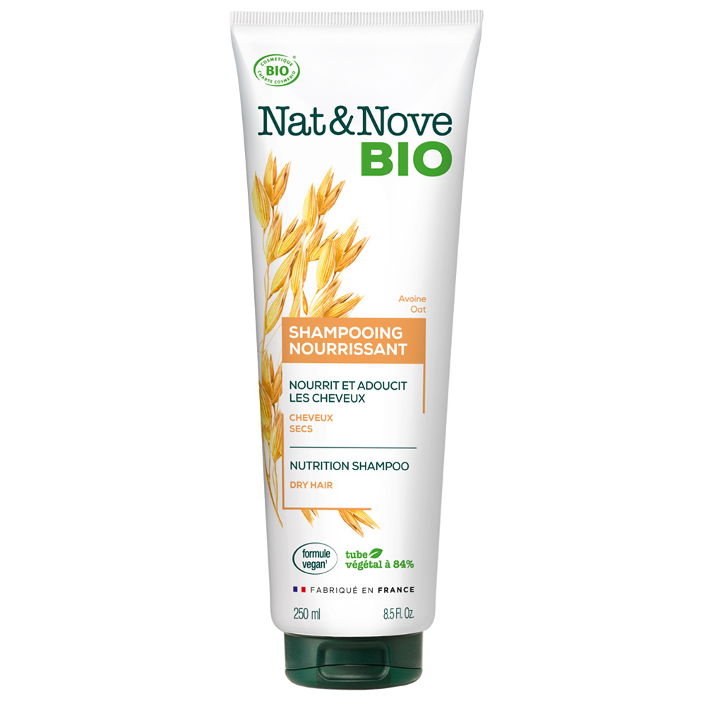 Nat & Nove Bio Shampooing Nourrissant certifié bio Cheveux secs
