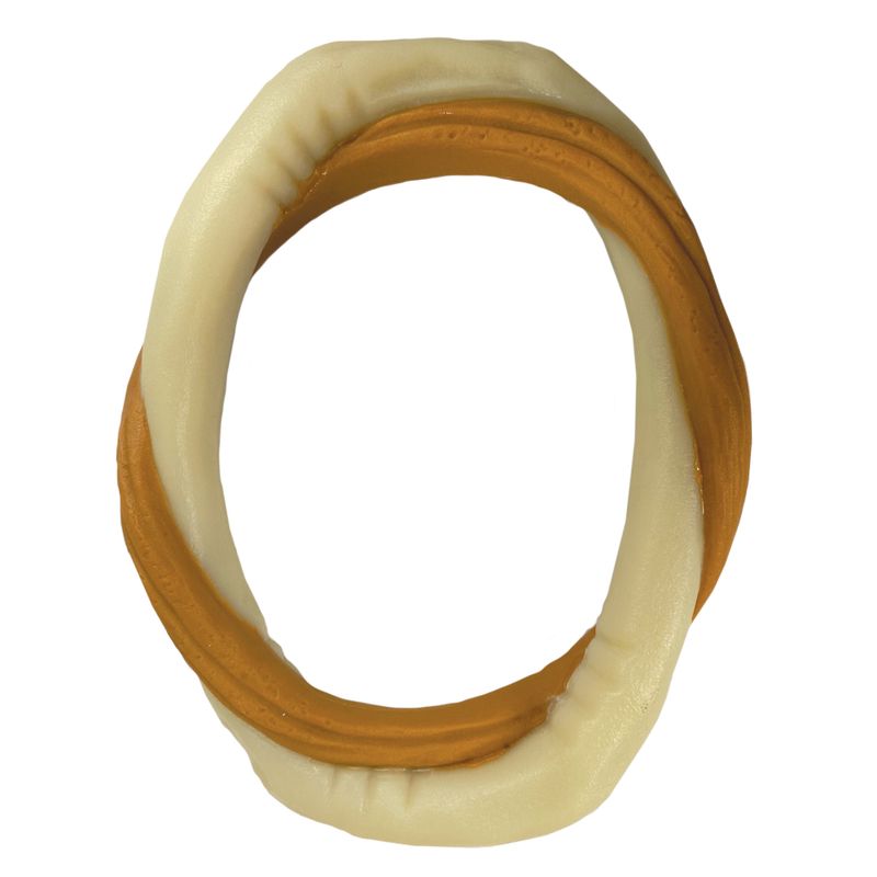 Nylabone Rohhautknochen & Ochsenziemer Kombi