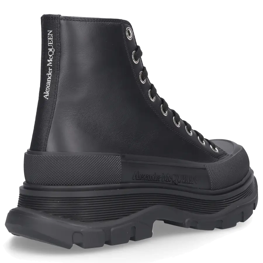 Alexander McQueen - Stiefel WHZ62 Kalbsleder - schwarz