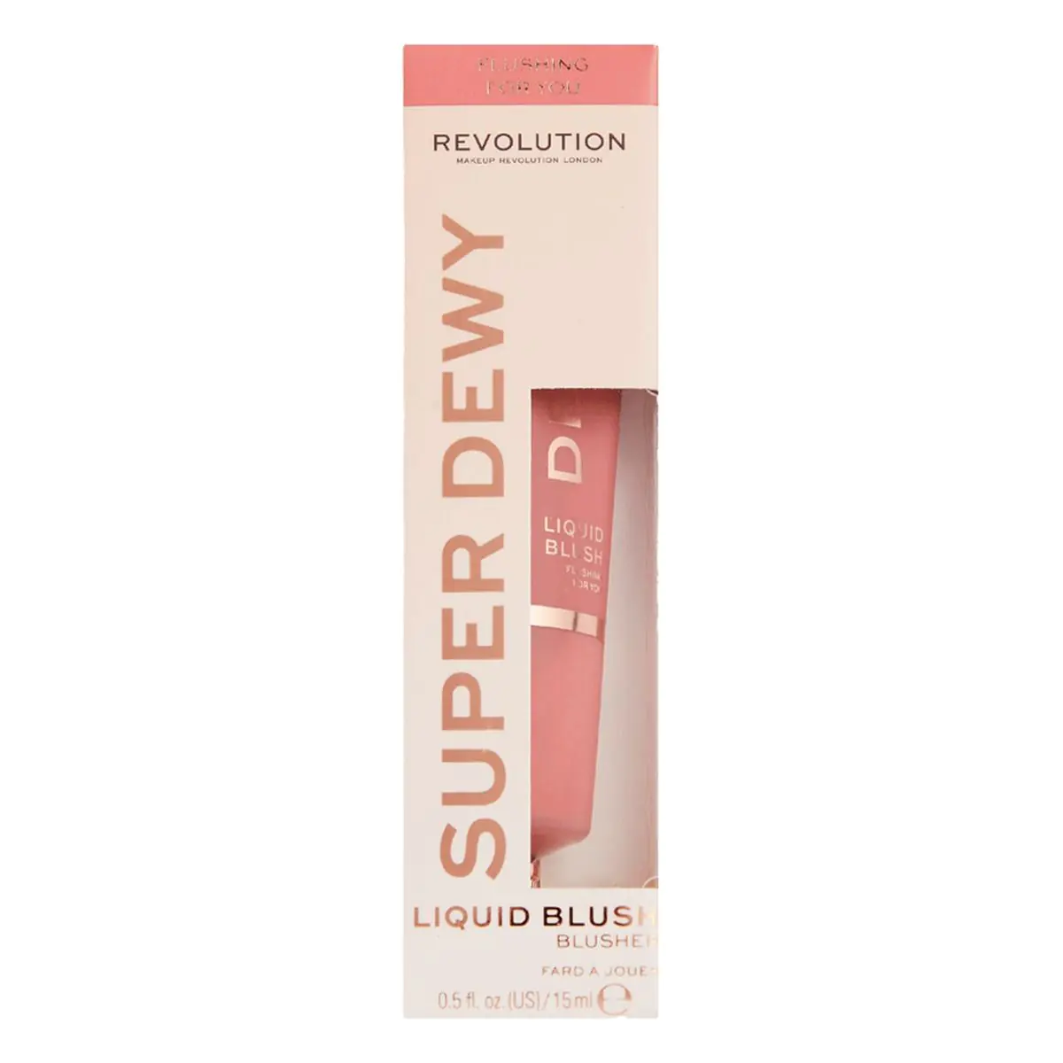 MAKEUP REVOLUTION Superdewy течно руменило за лице 15ml