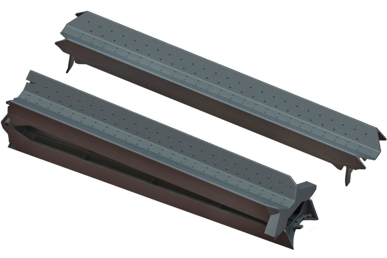 Uebler Auffahrschiene fu00fcr Hecktru00e4ger i21/i21 Z/i31/i31 Z/i41 S/F14/