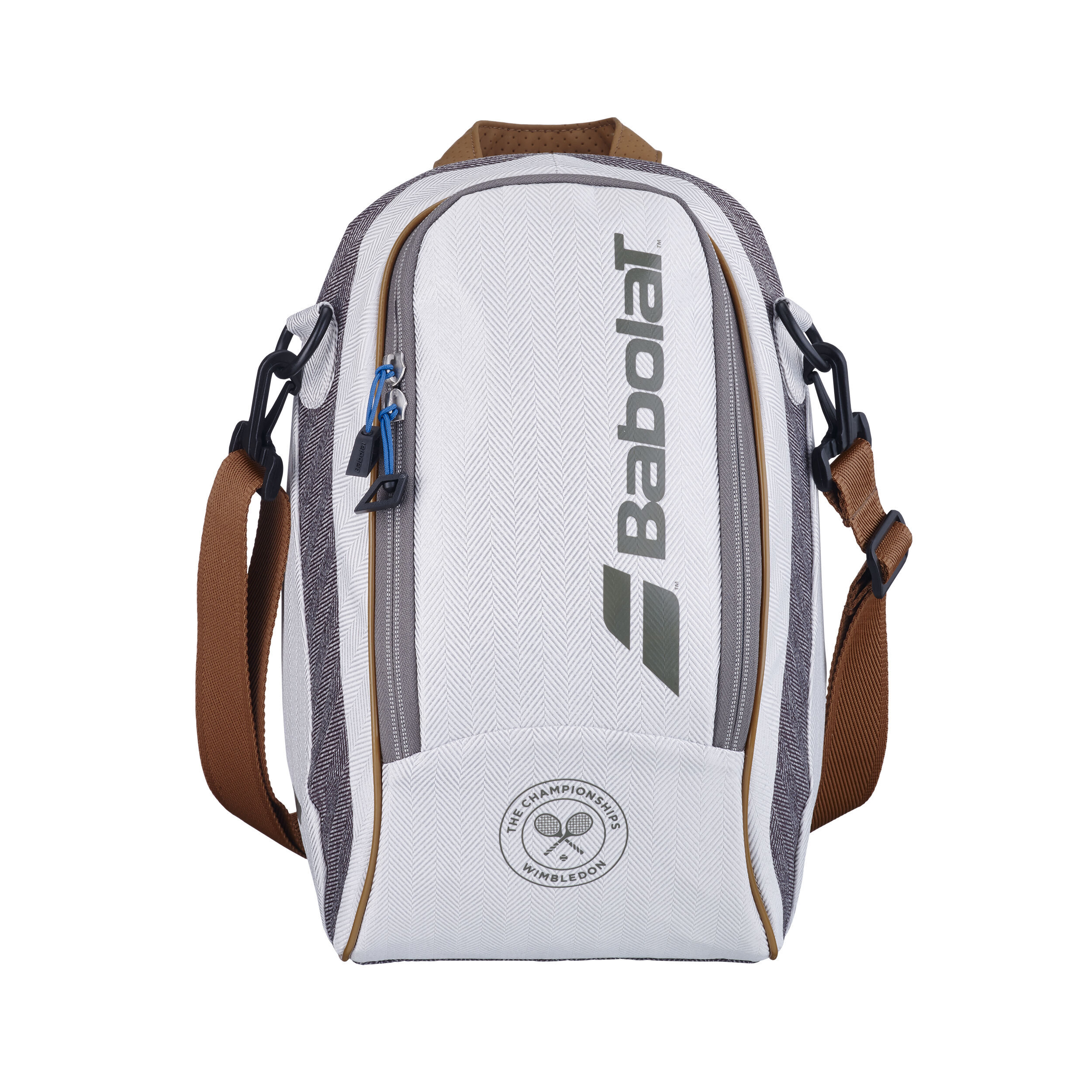 Wimbledon Kühltasche - Weiß, Grau