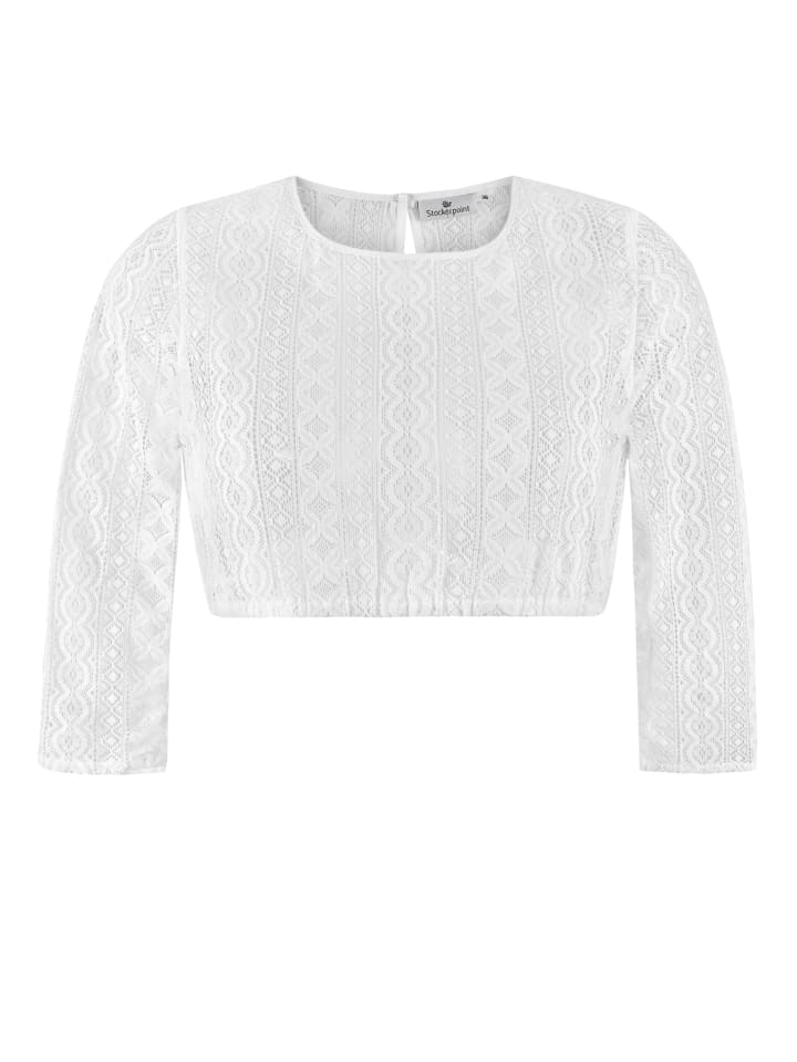 Stockerpoint Stockerpoint Dirndlbluse Viara in weiss günstig kaufen