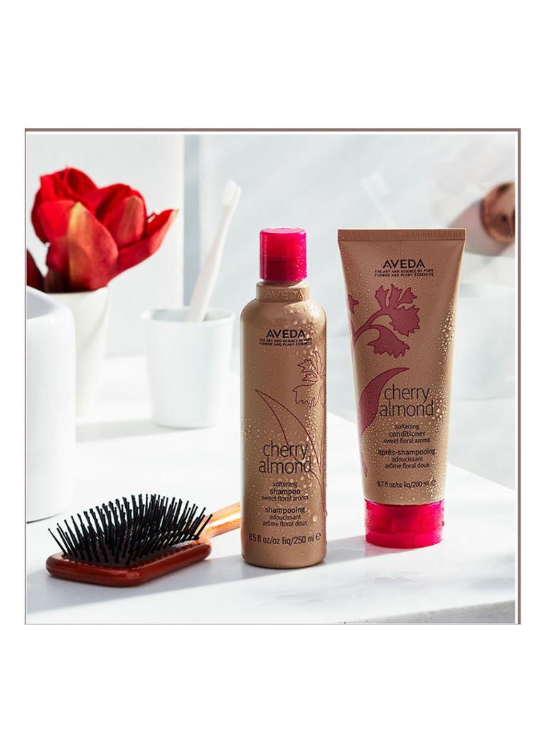 AVEDA Mini puinen melaharja - minikokoinen hiusharja